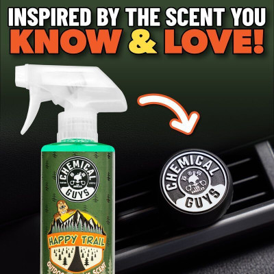 Ароматизатор для автомобиля Chemical Guys Happy Trail Pine Scent на решітку (AIR403) Винница - изображение 4