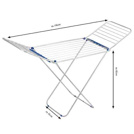 Сушарка для білизни підлогова Casa Si Elegant 20m Silver (CS92729U06) Київ