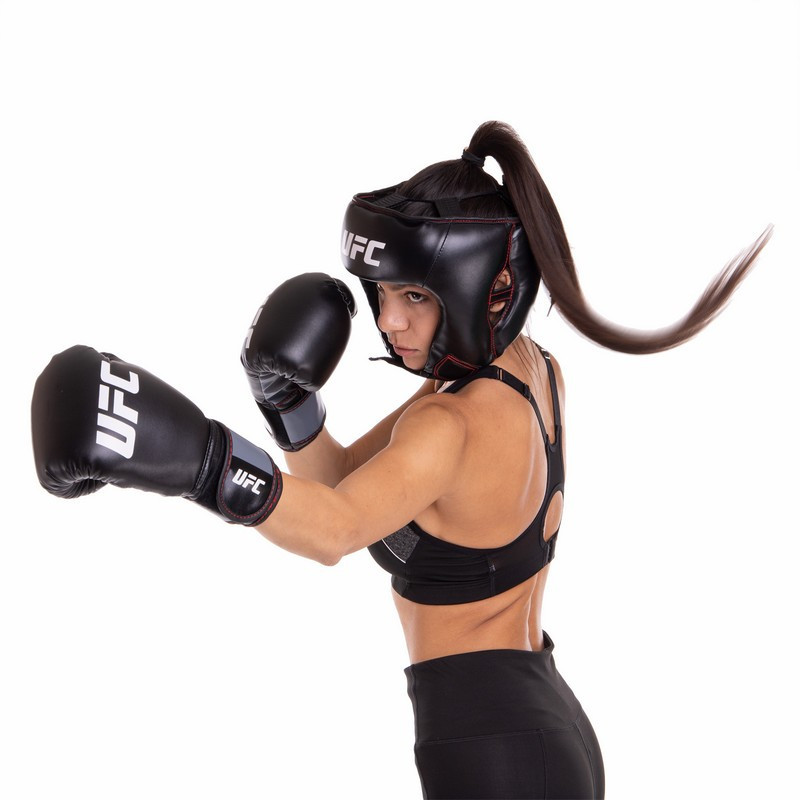 Перчатки боксерские UFC Boxing UBCF-75605 размер 10 унций черный Перчатки для бокса и единоборств Киев - изображение 8