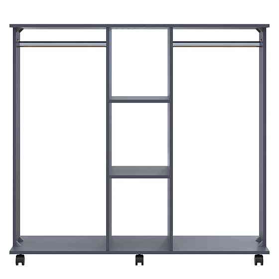 Гардеробная стойка Doros Д3 130х40,6х121 см Графит (DRS-011424) Львов