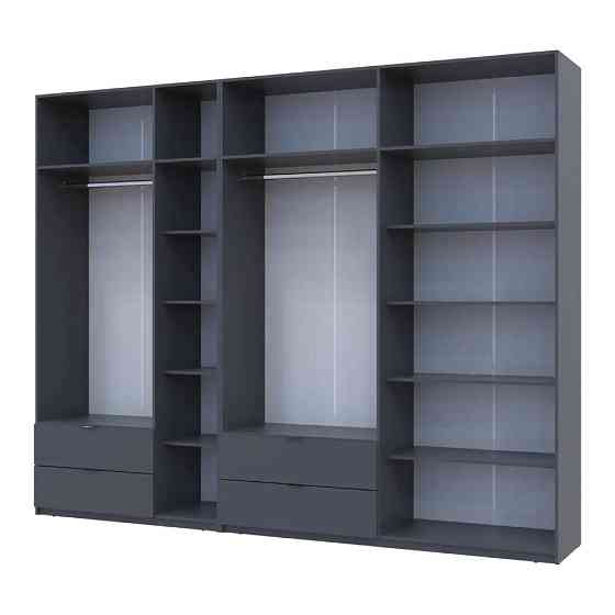 Шафа для одягу Doros Лукас Графіт 3+4 ДСП 300х50х240 DRS-011698 (42005133) Львів