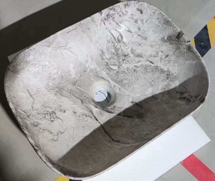 Раковина накладна MIXXUS PREMIUM DIVERSE-0113 MARBLE 455х325х135mm   ( MP6544 ) 28528 Харків - фото 3