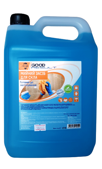 Мийний засіб для скла GOOD RESULT, 5 л Павлоград - фото 1