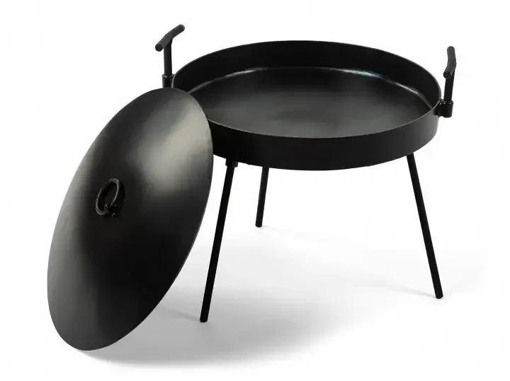 Сковорода из диска бороны и крышка + чехол для пикника 30 см. Киев - изображение 2