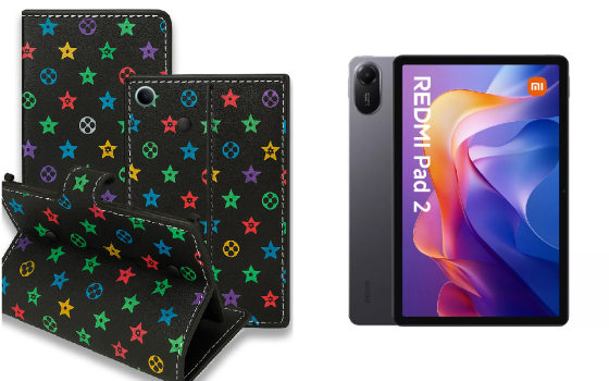 Книга-трансформер для планшета Xiaomi Redmi Pad 2, цвет Black Lyi Black Киев