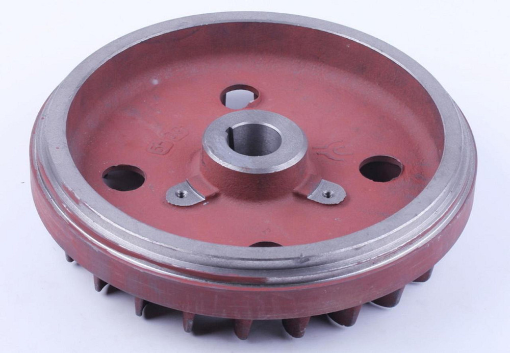 Маховик мотоблок 178F/186F (6/9Hp) -2 Мукачево - фото 1