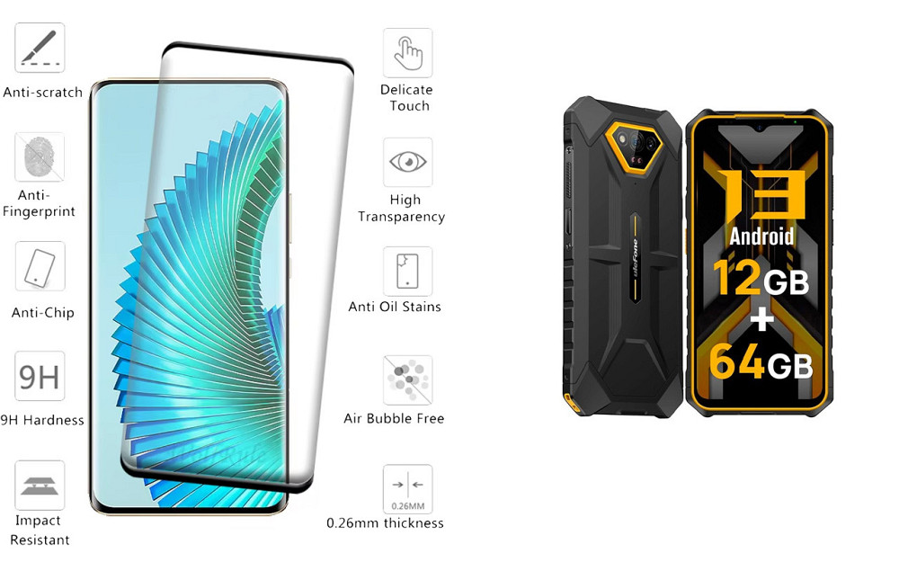 Захисне скло HyperGlass Pro для Ulefone Armor X13 – максимальна чутливість та захист Київ - фото 2