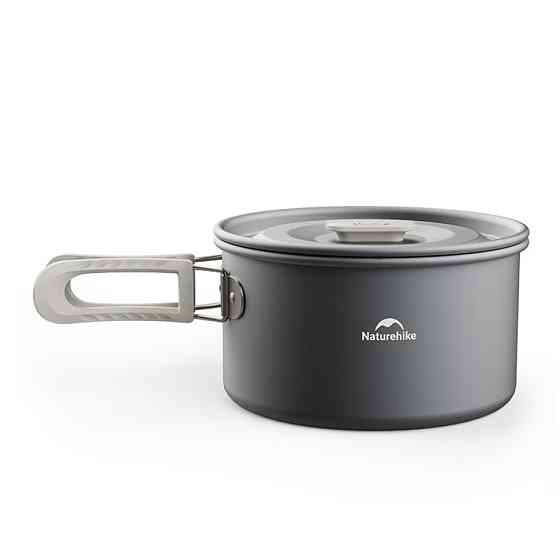 Набор посуды (2 кастрюли, чайник, сковородка) Naturehike CNK2450CF010, алюминий Киев