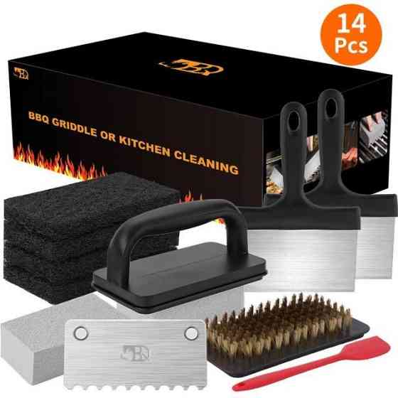 Набір для чистки гриля 14 предметов GRILLI  777117 Код: 012291 Рівне