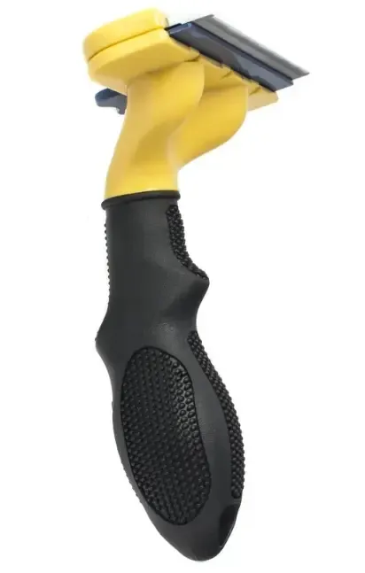 Фурминатор для длинношерстных собак и кошек с кнопкой Furminator Short Hair Large 10 см Коломия - фото 2