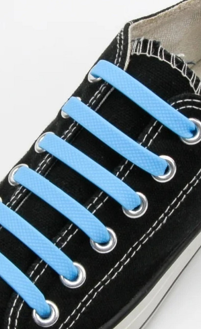 Шнурки силіконові ліниві 12 шт Сміла - фото 1