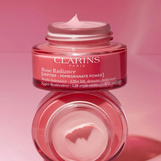Відновлювальний крем для обличчя Clarins Rose Radiance Peptide Pomegrante Power Multi-Intensive 50ml Слов'янськ