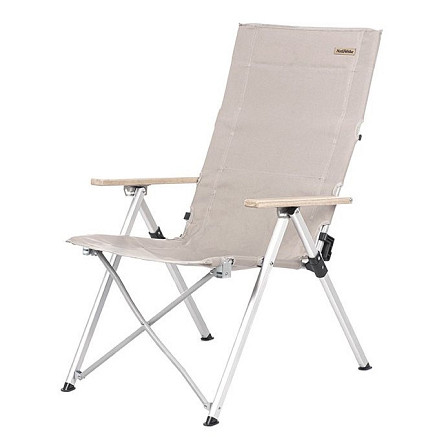 Складное туристическое кресло Naturehike NH17T003-Y алюминий (Бежевый) Винница - изображение 1