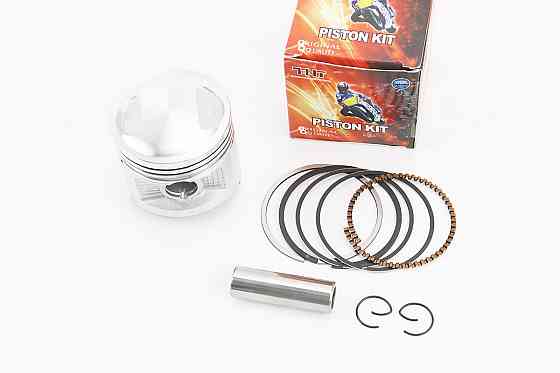 Поршень к-кт CG125cc Ø56,5мм +0,50, висота 52мм, палець 15мм TNT Київ