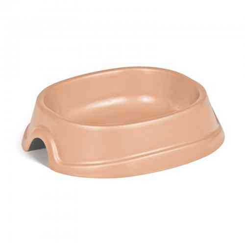 Миска Priroda Модерн №0 для кошек и собак 200 мл розово-бежевая Винница