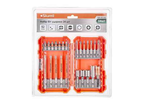 Набор бит ударных из 24 предметов Sturm 1041-01-SS2 (читать описание) Ровно