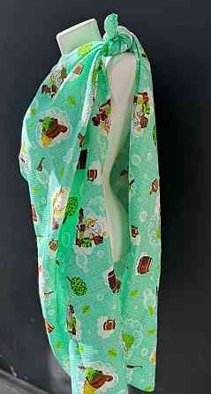 Ecotton Рушник пляжний Ecotton 100х150 см бавовняний вафельний бірюзовий в баню або спа Киев