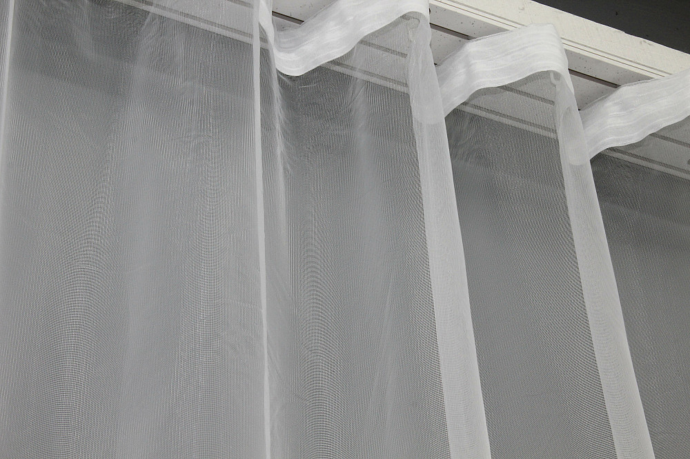 Тюль фатин з вишивкою колір білий 1416т Київ - фото 7