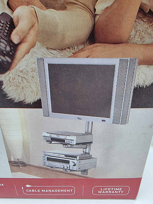 Кронштейн настінний + полиця для аудіо апаратури Barkan lcd mount 80 Луцк - изображение 3