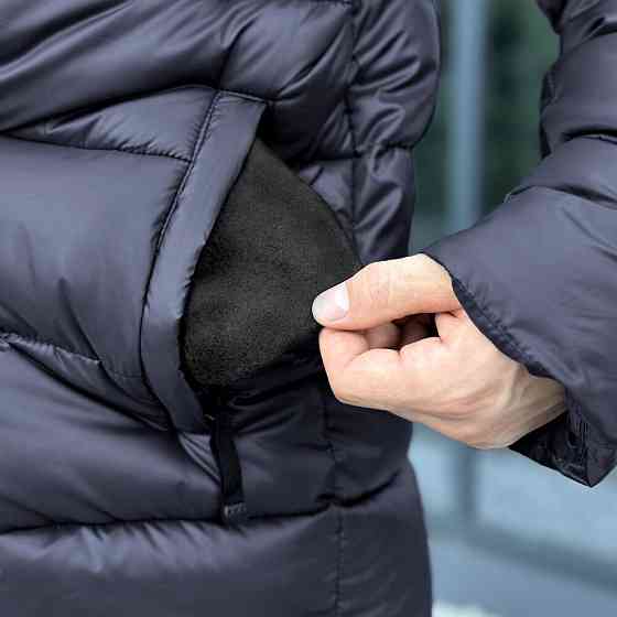 Чоловіча зимова куртка темно-синя Pobedov Snowfall Київ