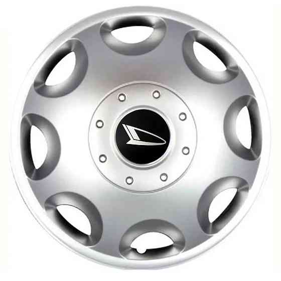 Автомобільні модельні ковпаки R15 Daihatsu 300 4шт, SJS, сріблясті Київ