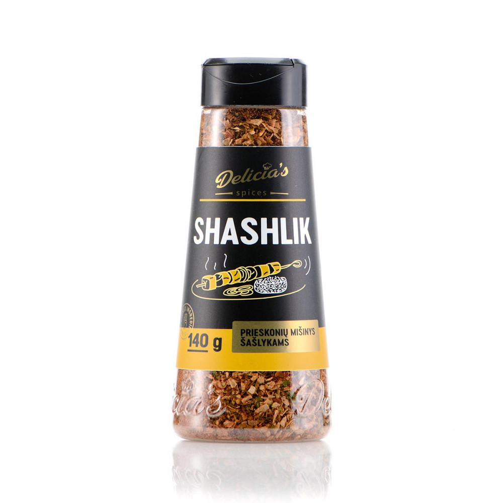 Смесь специй Delicia's Spices Shashlik для шашлыка 140 г 241577 Код: 013254 Ровно - изображение 1