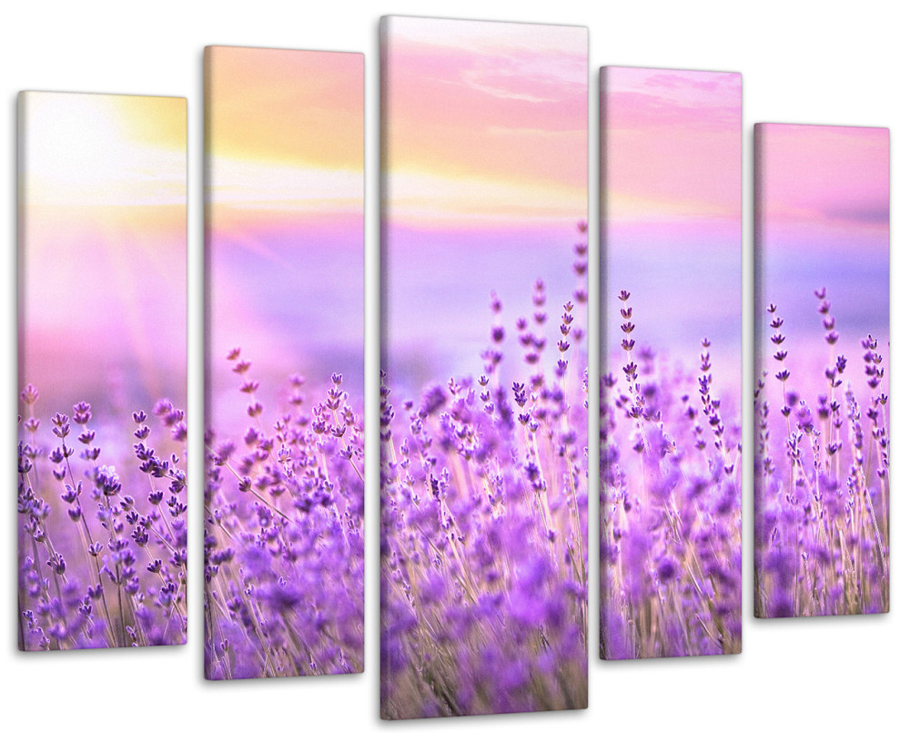 Модульна картина Полі Квітів Art-340_5 ( 80х118см ) Київ - фото 1