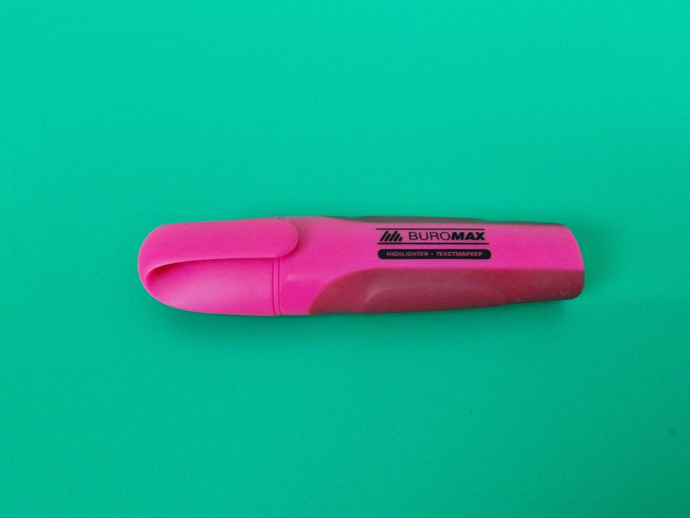 Текстовий роздільник фрюрисц. "Buromax BM. 8904-02 NEON" РОЗОВИЙ (1 шт.) Харків - фото 1