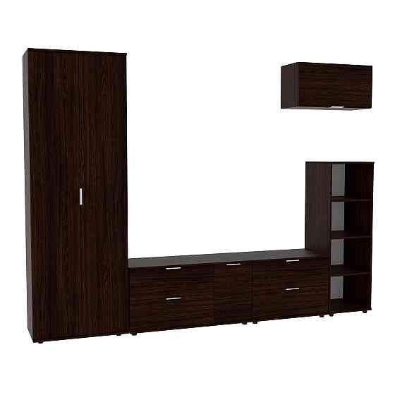 Стенка в гостиную Ketrin-3, Венге Магия, 2820х425х2100 Львов