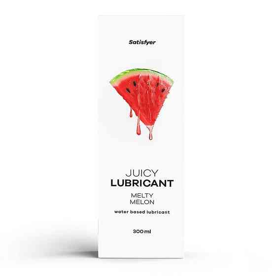 Лубрикант на водной основе Satisfyer Juicy Lubricant Melty Melon water based 300 мл Sex Aura Киев