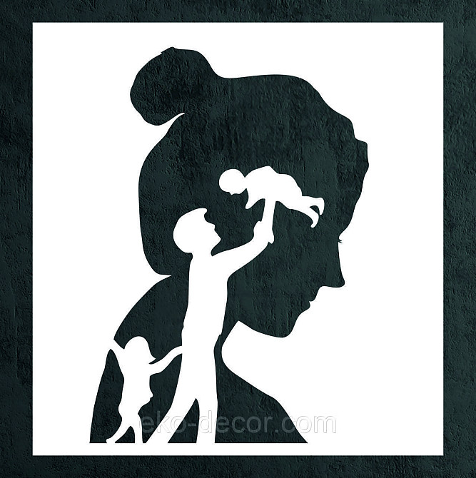 Декоративне настінне Панно «Родина», Декор на стіну Київ - фото 7