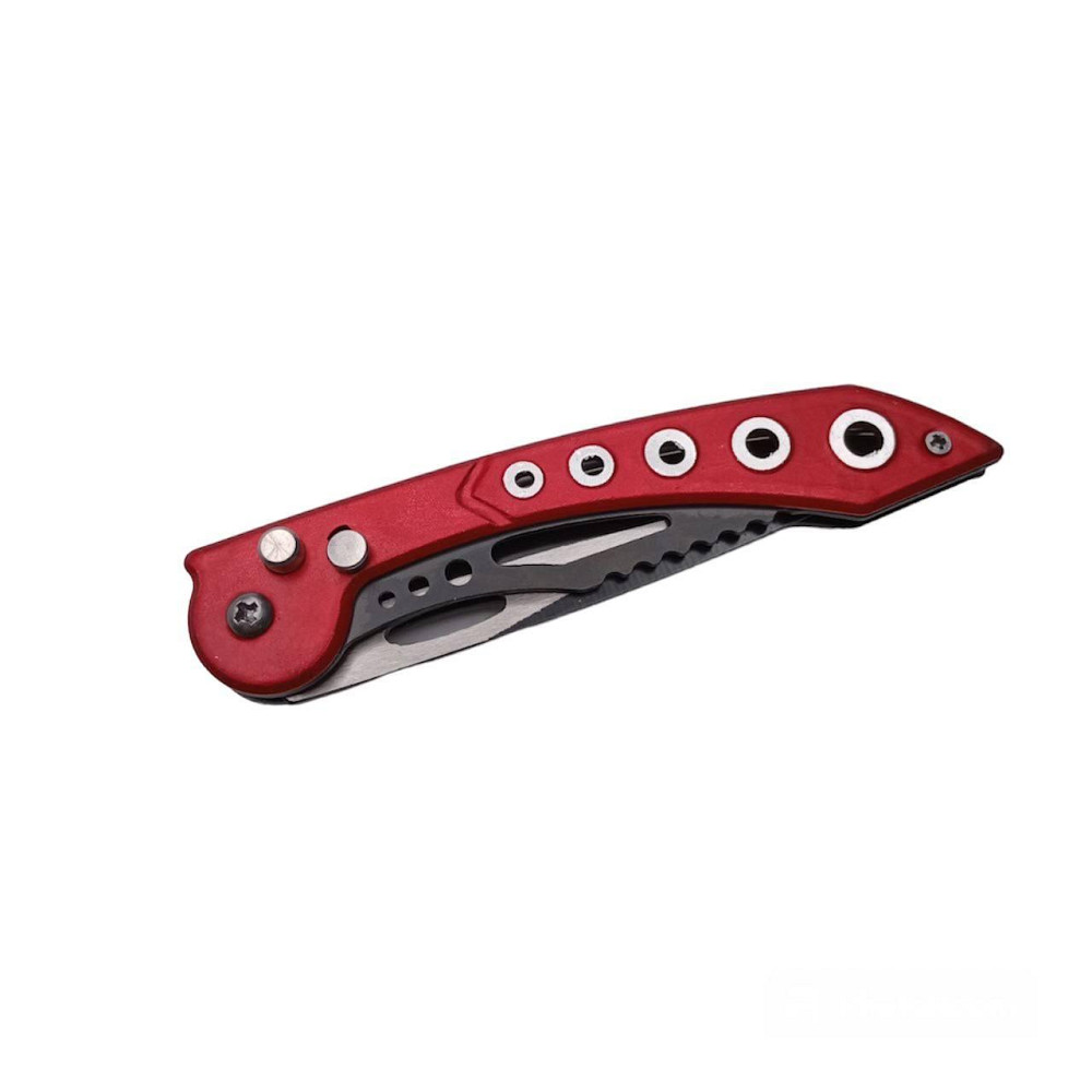 Ніж викидний 283 "червоний" Дніпро - фото 3