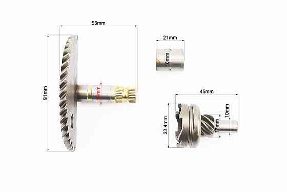 Півмісяць, храповик, втулка кікстартеру Honda DIO AF-27, к-кт Киев