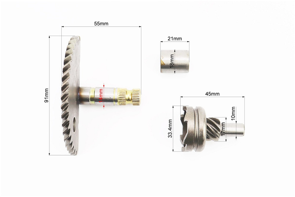 Півмісяць, храповик, втулка кікстартеру Honda DIO AF-27, к-кт Киев - изображение 2