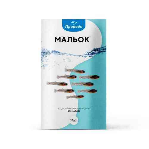 Корм Природа «Малек» для мальков рыб, 10 г Винница