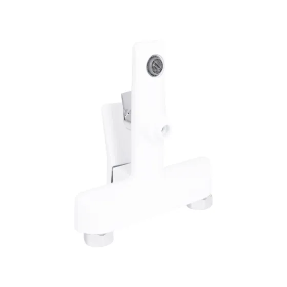Змішувач для ванни Qtap Presto з душовим гарнітуром QTPRE259CRW45579 хром/білий Київ