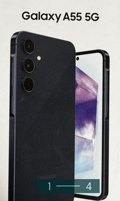 Смартфон Samsung Galaxy A55 Black 256Gb. Київ - фото 2
