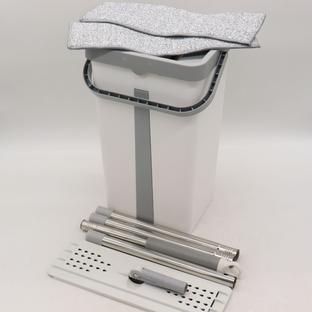 Швабра с ведром Cleaning Mop + Подарок Запаска для швабры 32*11 см / Комплект для уборки швабра  и ведро Киев - изображение 8