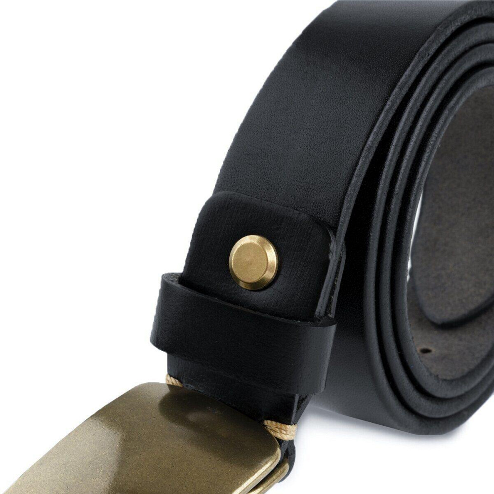 Ремень мужской автомат сasual Черный (Vintage) Киев - изображение 1