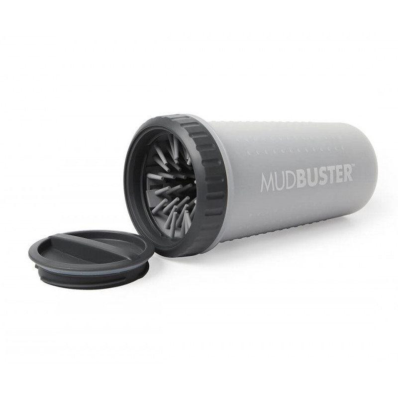 Лапомойка с крышкой для собак Dexas Mud Buster Lidded (Дексас Мад Бустер) Серый, Большой - высота 22, диаметр 12 см, обьем 255 мл. Запорожье - изображение 1