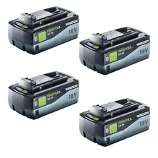 Zestaw akumulatorów Festool 4x BP 18 Li 8.0 HP-ASI V Ah ( 577323 ) 8000 mAh Li-ion ze wskaźnikiem poziomu naładowania Киев