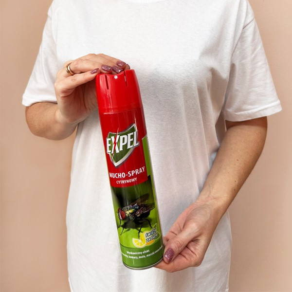 Аерозоль від мух, комарів, молі, мушок Expel цитрусовий, 400мл Дніпро - фото 3