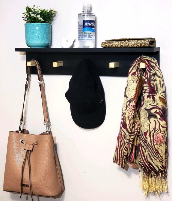 Вішалка для сумок "Делорія 5" венге-бланже Миколаїв - фото 1