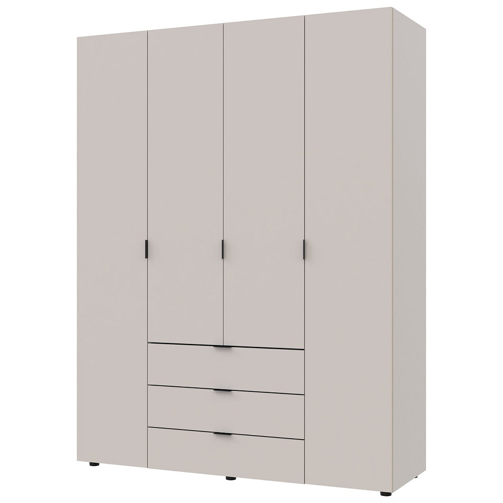 Шкаф распашной для одежды Doros Гелар 155х49,5х203,4 см Кашемир (DRS-011168) Львов - изображение 5