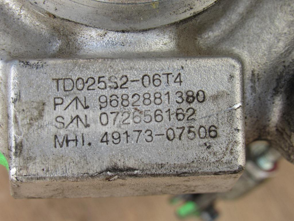 Турбіна Peugeot Partner 1.6 HDI 2009-2015 (9682881380) Ковель - фото 4