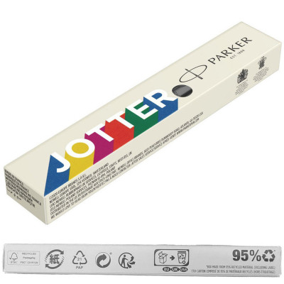 Ручка пір'яна Parker JOTTER 17 Originals Red CT FP F в Eco упаковці (15 711e) Вінниця - фото 3