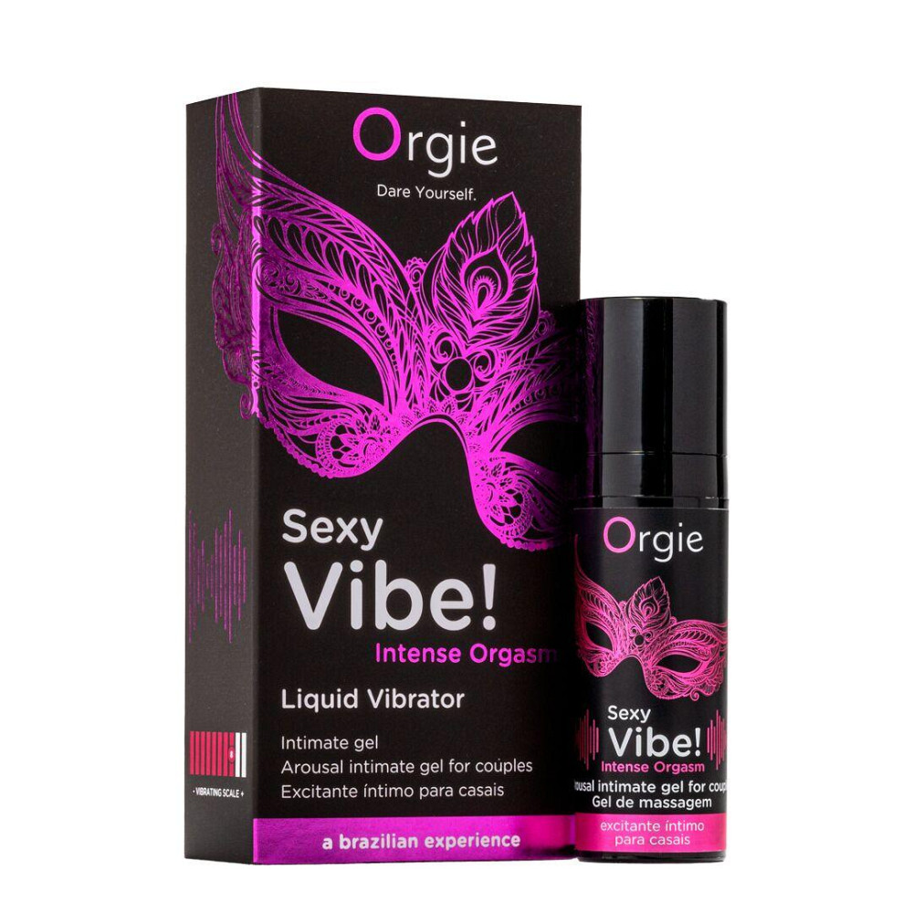 Рідкий вібратор Orgie - Sexy Vibe! Intense Orgasm (15 мл) Sex Aura Київ - фото 1