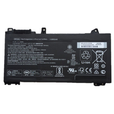 Акумулятор до ноутбука HP ProBook 450 G7 RF03XL, 45Wh (3790mAh), 3cell, 11.4V, Li-ion (A47893) Вінниця - фото 1