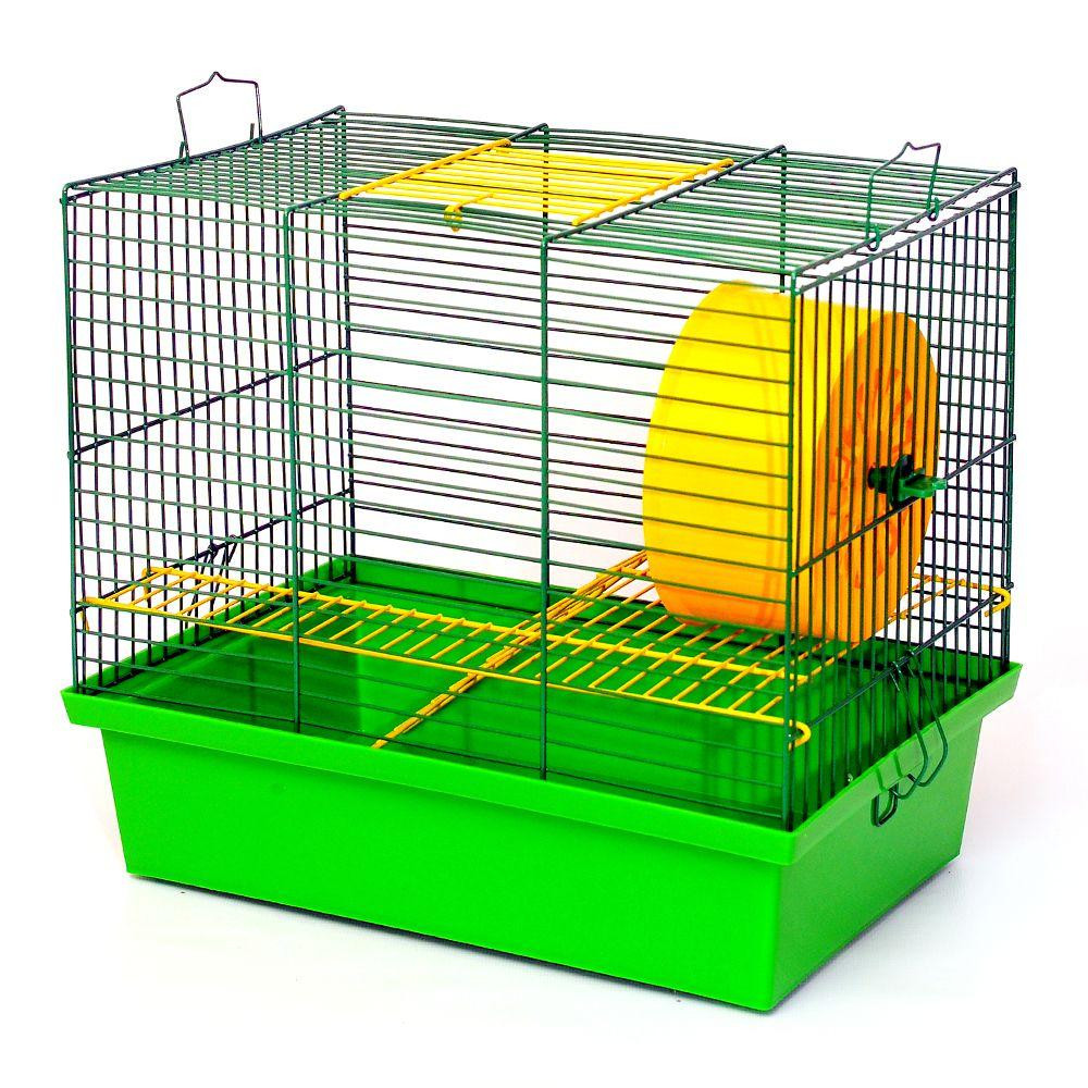 Декоративна клітка Хом'як 2 для гризунів з аксесуарами (33 х 23 х 29 см), Лорі Київ - фото 2