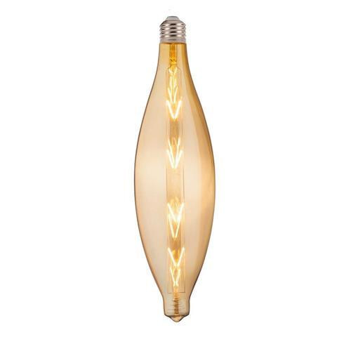 Винтажная ретро лампа 8W E27 2200К Янтар ELLIPTIC Киев - изображение 1
